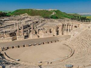 موقع سبسطية الاثري شمال غرب نابلس