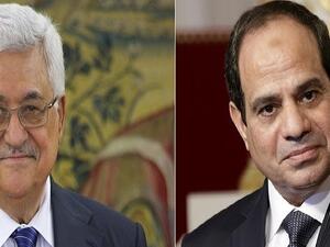  الرئيس الفلسطيني محمود عباس يلتقي نظيره المصري عبدالفتاح السيسي