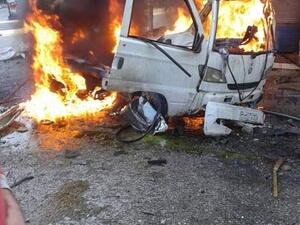 الانفجار وقع على بعد 25 مترا من المدرسة المحاذية لساحة الحمام