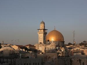 The Al-Aqsa mosque and Dome of the Rock in occupied East Jerusalem. (AFP)