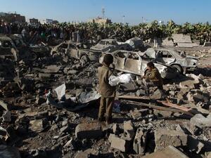 The MEPs said there were "serious allegations of Saudi Arabia breaching international humanitarian law in Yemen" (AFP/File)