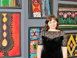 The Bulgarian artist Petya Ilieva.