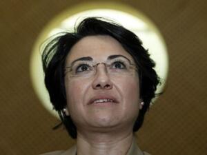 حنين الزعبي خلال مثولها اليوم امام المحكمة/أ.ف.ب