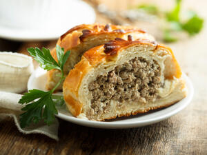 بوريك باللحمة المفرومة 