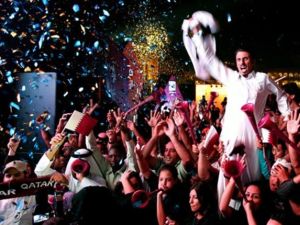 December 2, 2010: Qatar becomes the first Arab, Middle Eastern or Muslim country to be awarded the right to stage football&#039;s World Cup