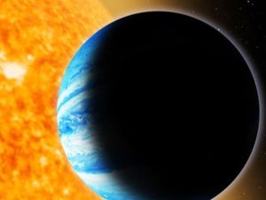 he resulting data confirmed the existence of a planet now called Qatar-1b, orbiting an orange Type K star 550 light years away