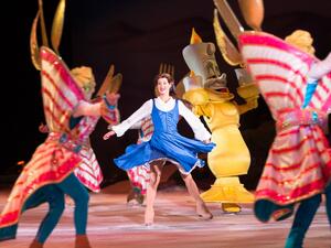 Popular characters from Disney’s The Little Mermaid, Tangled, Cinderella, Sleeping Beauty and Frozen depart after six days of ice-filled fun. (File photo)