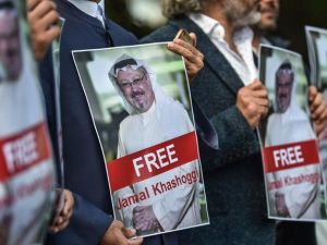 Protesters gather in Istanbul to demand the whereabouts of Jamal Khashoggi (AFP/File) Protesters gather in Istanbul to demand the whereabouts of Jamal Khashoggi (AFP/File)