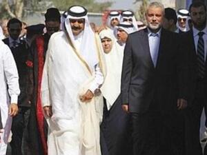 Qatari emir in Gaza