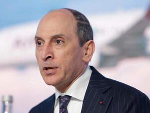 "At the beginning of the blockade, Qatar Airways predicted huge loss of over $1 billion, but we worked hard to exploit opportunities on new routes and the company's financial loss amounted to only $69 million," Qatar Airways Group CEO Akbar al Baker said. (AFP)