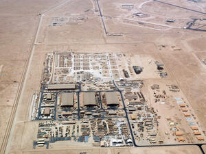 Al Udeid Air Base in Qatar is the largest US air base in the Middle East. (Wikipedia)