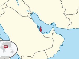 ‘Qatar is a very, very, very small issue,’ Saudi Arabia’s Crown Prince Mohammed bin Salman said of the tiny Gulf state (Wikipedia)