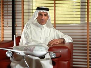 Qatar Airways chief Akbar Al-Baker ridiculed his US competitors at a gala in Dublin last week calling their flight attendants 'grandmothers' and their services 'crap'. (AFP/ File)