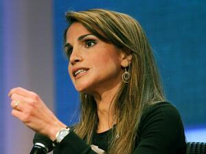 The players thanked the Queen for her role in promoting equality and sports in Jordan 