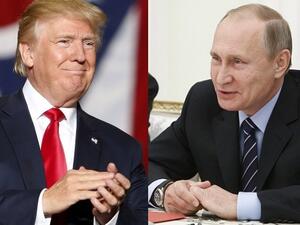 US President Donald Trump and Russian leader Vladimir Putin. (AFP/ File Photo)
