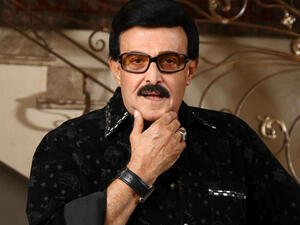 Ghanem's wife kissed Adel Imam in one of his films. (Almesryoon)