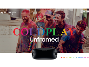 عرض فرقة الروك الشهيرة Coldplay بتقنية الواقع الافتراضيGear VR  من ملعب Soldier Field