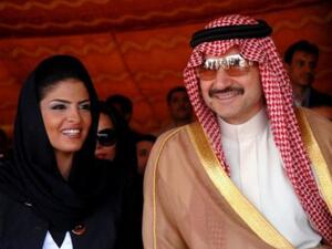 Alwaleed and wife