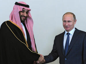 الرئيس الروسي فلاديمير بوتين وولي ولي العهد السعودي محمد بن سلمان
