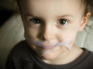 While taping a constantly crying mouth shut might be good in theory, it is rarely great in practice. [blogspot]