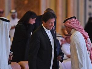 The deal came as Pakistani Prime Minister Imran Khan attended the opening of the Future Investment Initiative in Riyadh on Tuesday. (AFP)