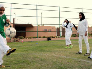 Saudi girls will be allowed to play sport in public schools for the first time. (AFP)