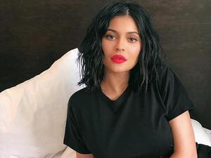 Kylie Jenner was present on Instagram to announce the launch of four new lip kits from her Kylie Cosmetics line (Instagram)
