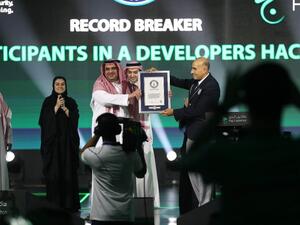 Hajj Hackathon entered the Guinness World Records for attracting the largest number of developers in world. (Twitter)