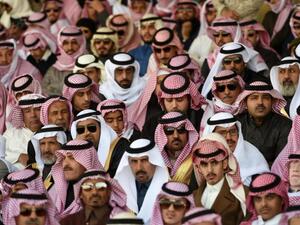 Saudi Arabia's renewable energy push is set to see solar power infrastructures housing 300MW established in Sakaka, in addition to a 400 MW wind project in Midyan, both located in the north west of the country once succesful bids have been processed. (AFP/File) 