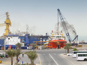 An unmanned boat filled with explosives targeted a petroleum production terminal run by Aramco. (Shutterstock)