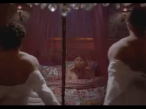 A still from Abla Fahita's promo for her upcoming TV show. (Image: YouTube still)