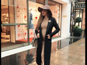 Lebanese superstar Myriam Fares has officially gone on maternity leave. (Facebook)