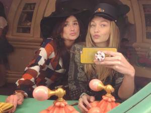 Gigi Hadid enjoys a trip to Disneyland with her future mother-in-law? (Instagram)