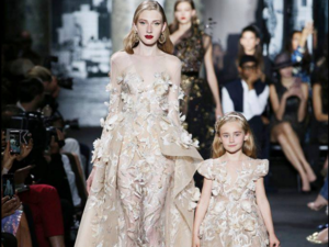 The New York City-inspired collection referenced the city’s 'energy, hope and magnetism' in the show notes. (Facebook)