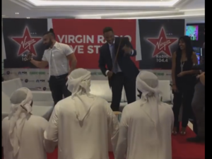 See? He can even pull off dancing like an Emirati. (YouTube)