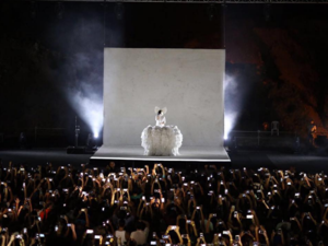 Sia put on a grand show in Byblos. (Instagram)