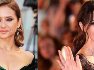 The gorgeous Nelly Karim at the Venice Film Festival. (Instagram)