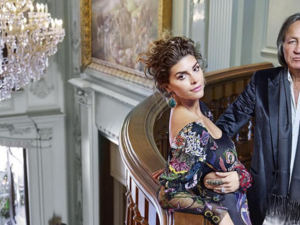 Le Belvédère, his 48,000-square-foot home, sits on 2.2 acres and includes a pool and gardens on the grounds. (Instagram)