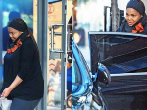 Janet has gained a lot of baby wait and looks like she's ready to pop any time soon. (Instagram)