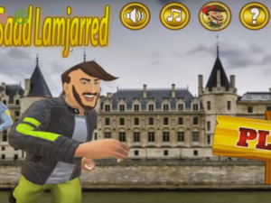 A screenshot from the Saad Lamjarred game. (YouTube)