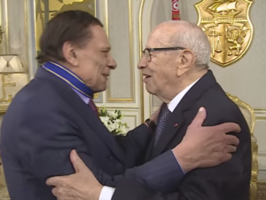 Imam was honored for his contributions to Arab culture. (YouTube)