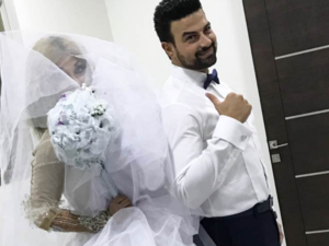 Bassem, the pretty bride. (Facebook)