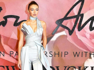 Gigi Hadid beat her sister Bella to the prize. (Instagram)