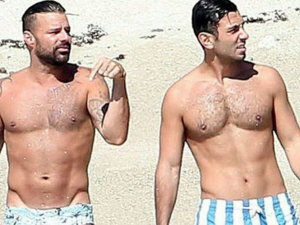 Ricky and Jwan showed off their incredibly toned bodies on romantic Mexican getaway. (Instagram)