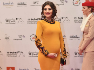 Mariam at the Dubai International Film Festival's opening ceremony last week. (Layalina)