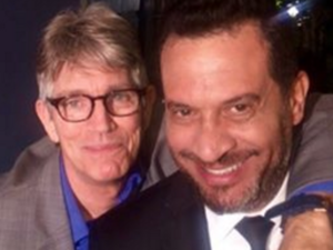 Maged posing with Eric Roberts. (Instagram)