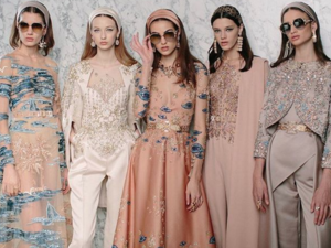 Models walked the runway with Egyptian music playing in the background. (Instagram)