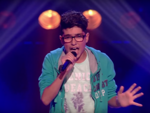 He did an emotional rendition of Rihanna's "Diamonds." (YouTube)