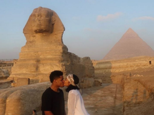 Chanel Iman's bae posted photos of their trip on Instagram. 