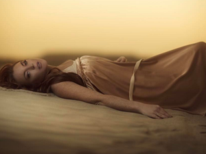 LiLo finding solace in the Arabian desert. (Instagram)